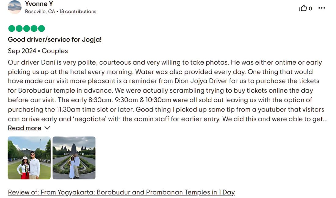 Borobudur and Prambanan in One Day
