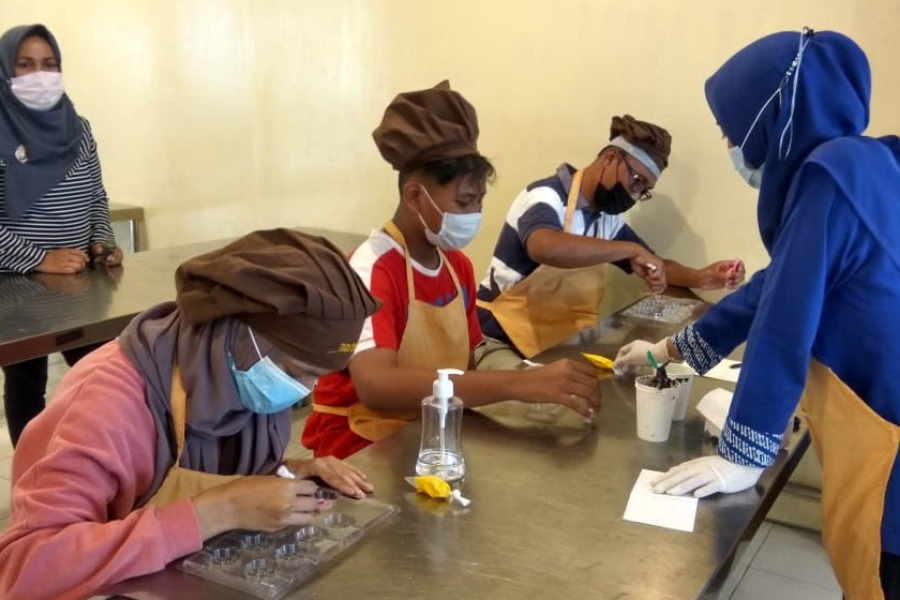 chocolate making Yogyakarta